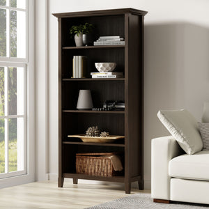 Amherst - 5 Shelf Bookcase, Handcrafted