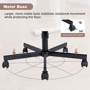 Criss Cross Armrest Office Chair With Wheels