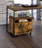 Bob - File Cabinet - Weathered Oak / Black - Best Buy Furniture