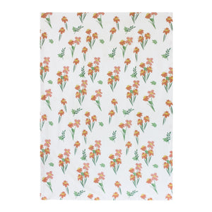 Floral Plaid Tea Towel (Set of 3)