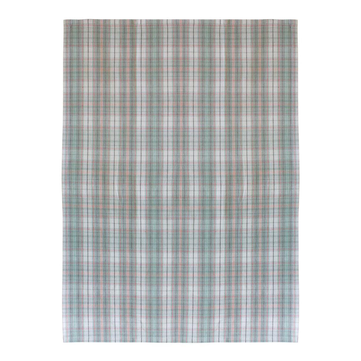 Floral Plaid Tea Towel (Set of 3)