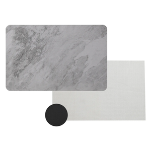 4 Colors! - 24'' x 15'' Diatomaceous Quick Drying Stone Bath Mat