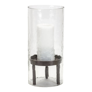 Wavy-Glass-Hurricane-Candle-Holder-with-Metal-Stand-Candle-Holders