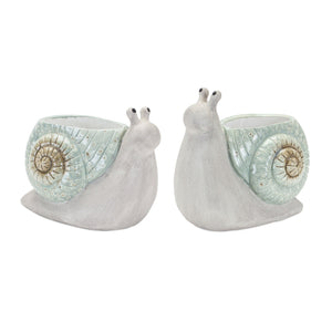 Whimsical-Terra-Cotta-Garden-Snail-Planter-(Set-of-2)-Pots-&-Planters