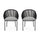 Outdoor Wicker Chair With Powder Coated Iron Legs - Best Buy Furniture