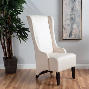 Alight - Upholstered Dining Chair With High Back And Birch Wood Legs (Set of 2) - Best Buy Furniture