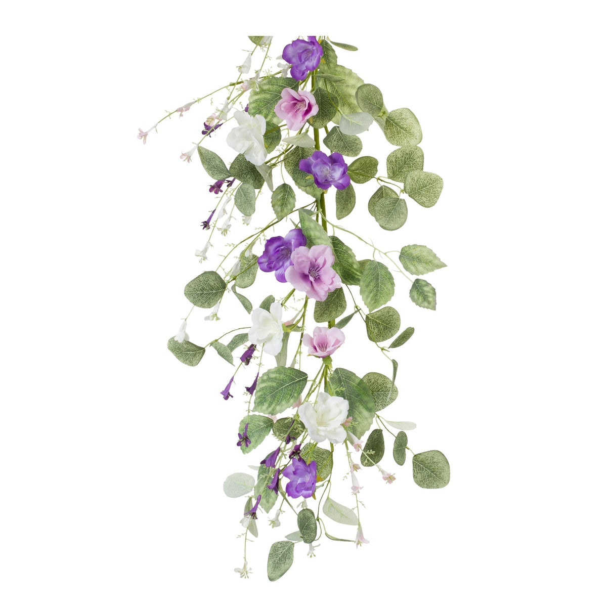 Lisianthus-floral-garland-(set-of-2)-Wreaths-&-Garlands