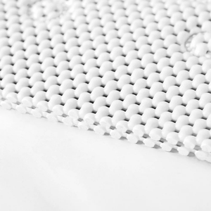 36 in. x 17 in. Non Skid Double Foam Bath Mat With 58 Suction Cups - 3 Colors