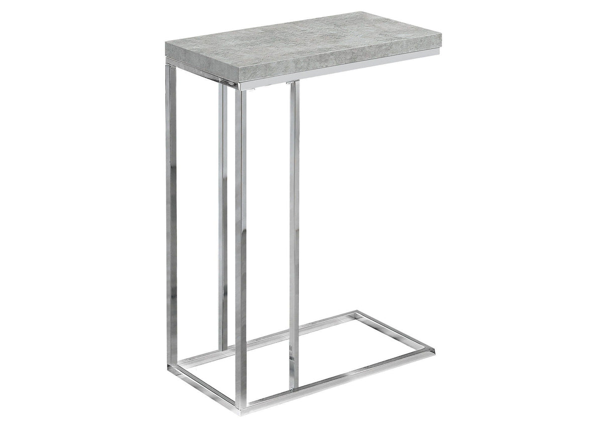 Accent Table, C - Shaped, Tempered Glass, Stylish Design Contemporary & Modern - Best Buy Furniture