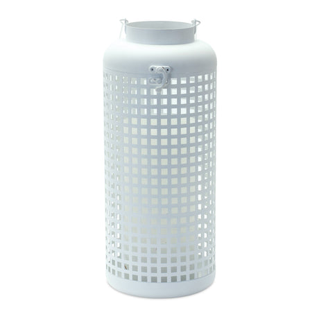 White-Punched-Metal-Candle-Holder-Candle-Holders