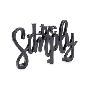 Cozy and simply sentiment block cut out (set of 2)