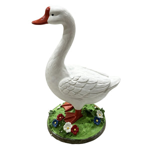 20 Inch DIY Paintable Goose Garden Statue