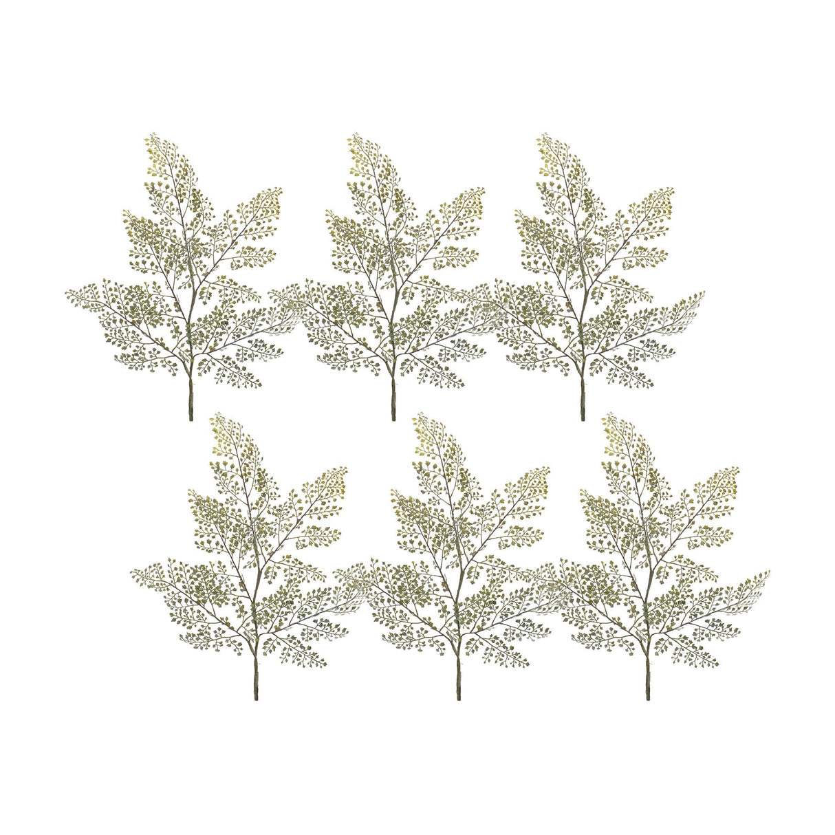Maiden-Hair-Fern-Foliage-Spray-(Set-of-6)-Artificial-Flowering-Plants