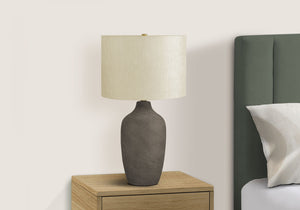 Lighting, Table Lamp, Ceramic, Resin, Contemporary - Gray - Best Buy Furniture