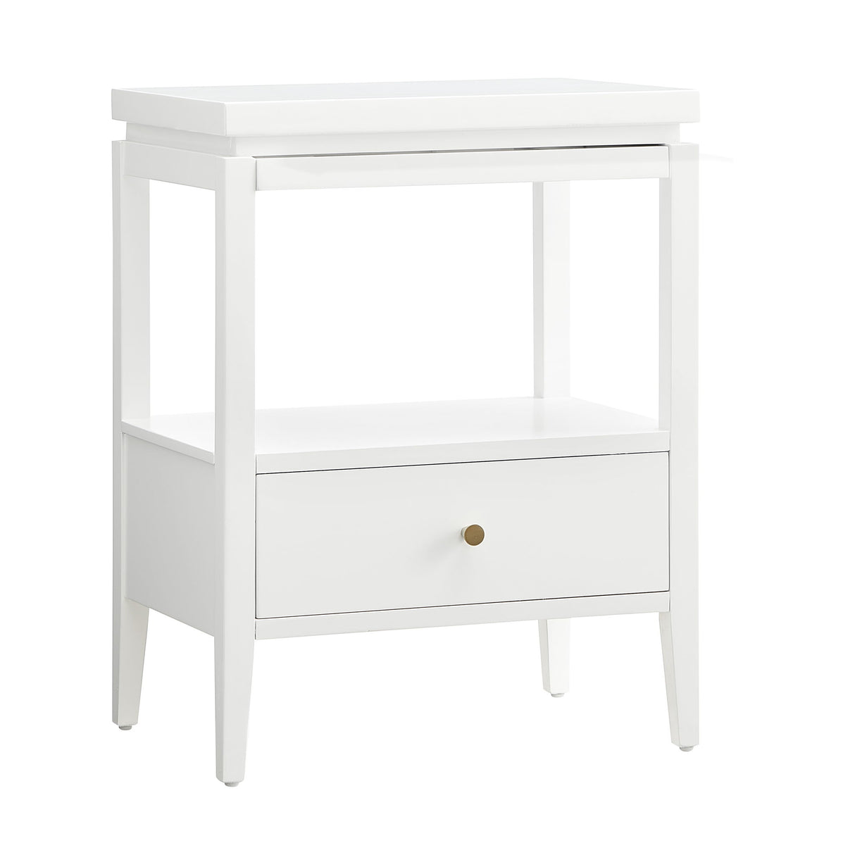 Olana -1 Drawer Nightstand With Floating Top Design