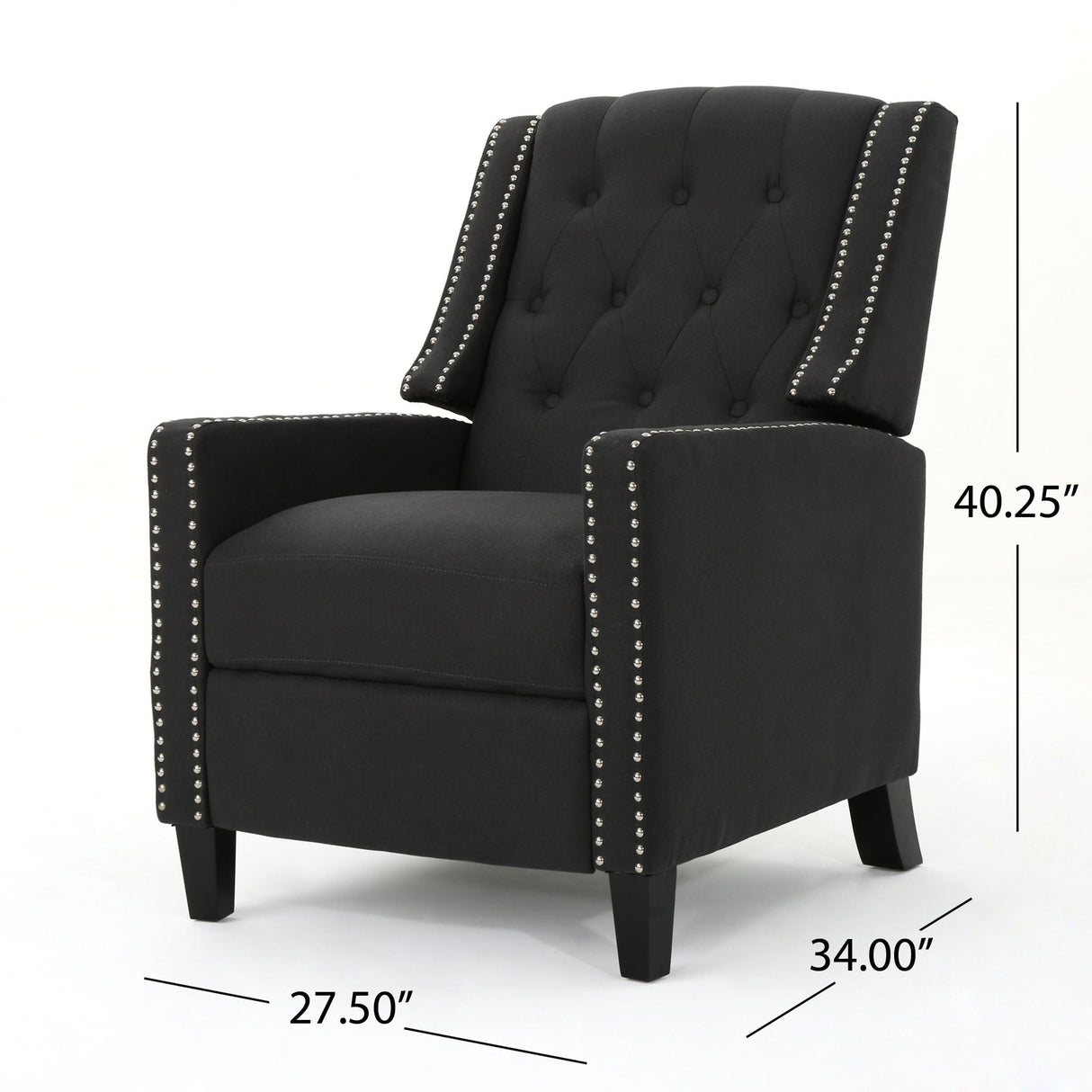 Classic Fabric Push Back Chair - Best Buy Furniture