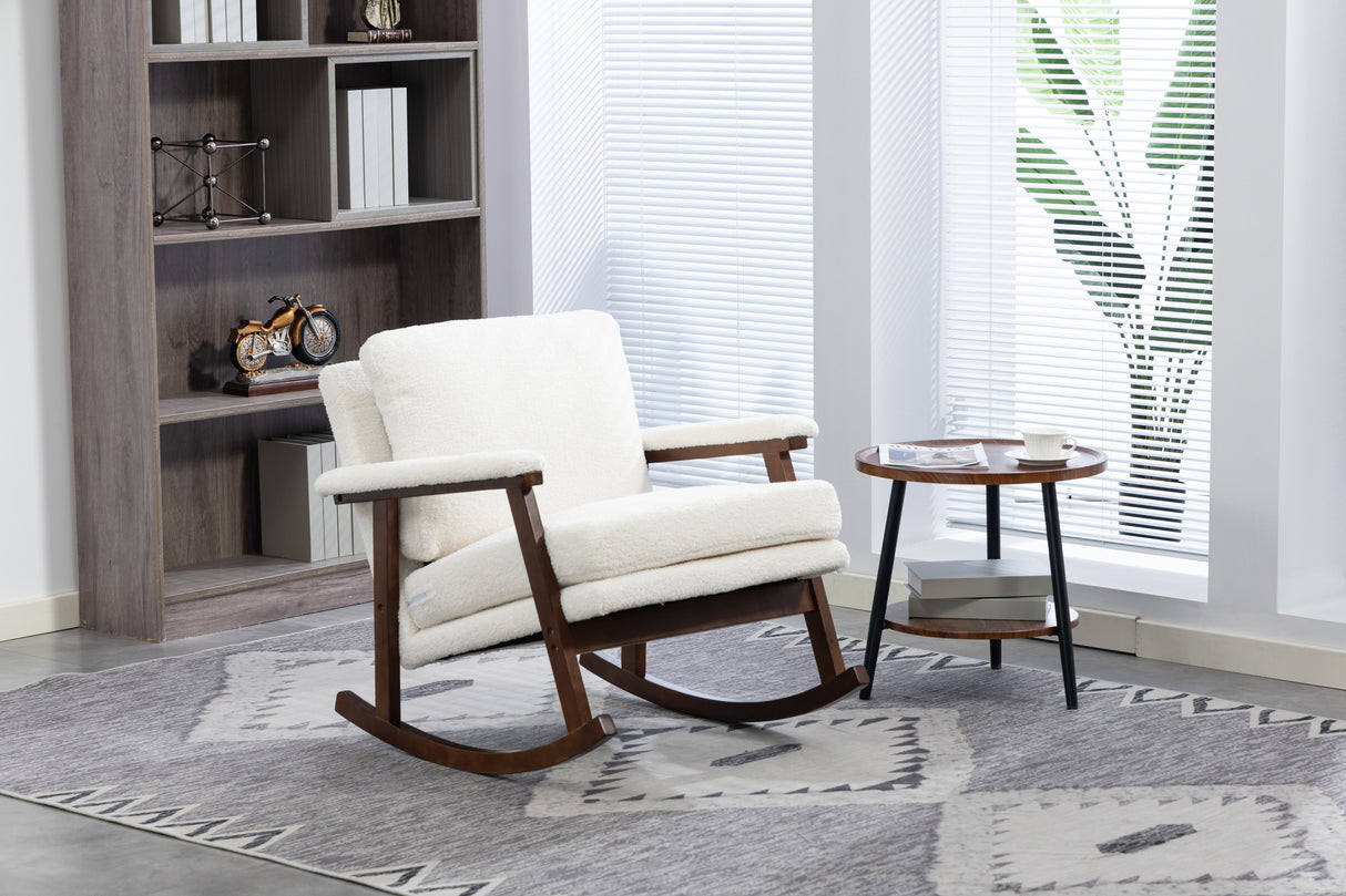 Mid Century Modern Accent Rocking Chair