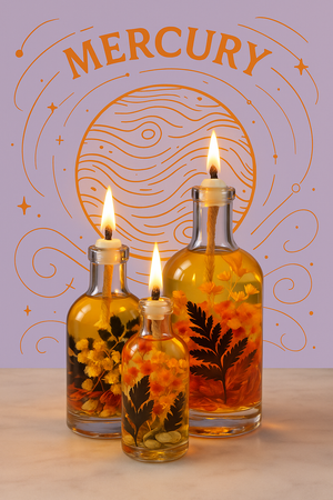 Mercury - Oil Candle by Logos Candles