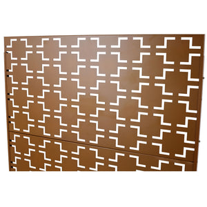 Outdoor & Indoor Metal Privacy Freestanding Decorative Screen