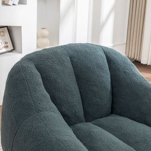 Comfy Bean Bag Chair With Memory Foam Filler, Tufted Soft