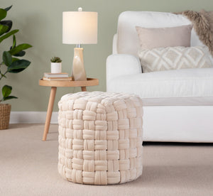 Braided - Versatile Round Ottoman