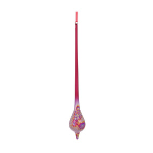 Irredescent Glass Drop Ornament (Set of 6)