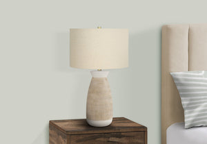 Lighting, Table Lamp, Ceramic, Resin, Contemporary - Cream - Best Buy Furniture