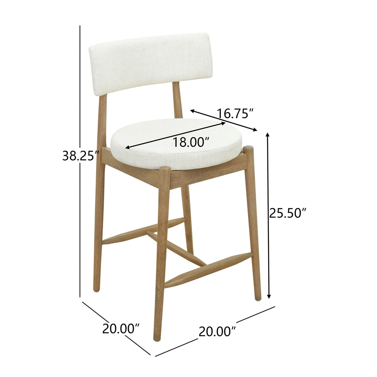 Mid Century Modern Counter Stools, Fabric Upholstered Chairs - Best Buy Furniture