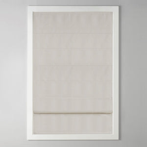 Basketweave Room Darkening Cordless Roman Shade