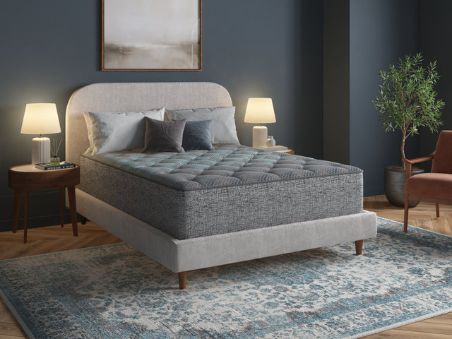 Restonic-comfort-care-13'-hybrid-mattress,-individual-pocketed-coil-mattress-,-plush-comfort-Mattresses