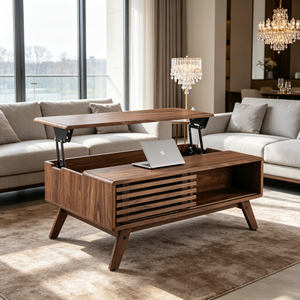 39.37" Mid-Century Coffee Table