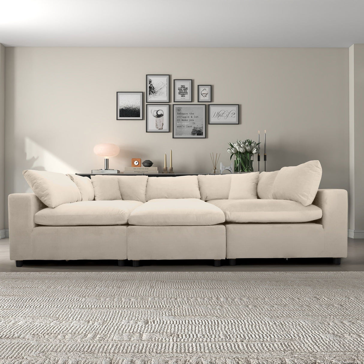 Hayward - Modular Sectional Sofa - Ivory