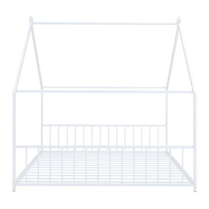 Metal House Bed