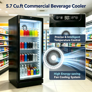 5.7 Cu.Ft Commercial Beverage Cooler
