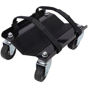 Heavy Duty Snowmobile Dolly With V Slide And Swivel Casters Steel, 1500Lbs Capacity