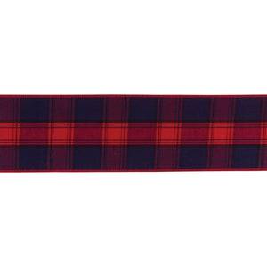 Checkered Ribbon 2.5" x 10 yds.
