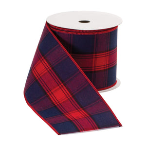 Checkered Ribbon 2.5" x 10 yds.
