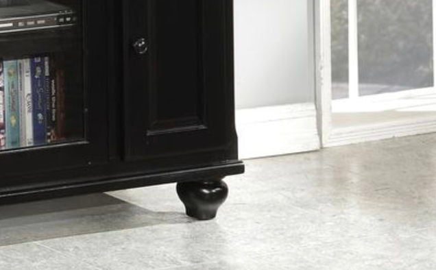 Ferla - TV Stand - Black - Best Buy Furniture