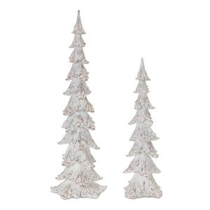 White-Washed-Pine-Tree-(Set-of-2)-Christmas-Decor