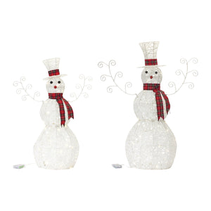LED-Lighted-Snowman-Decor-(Set-of-2)-Christmas-Decor