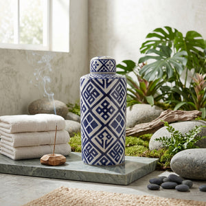 D6x14" Ceramic Jar