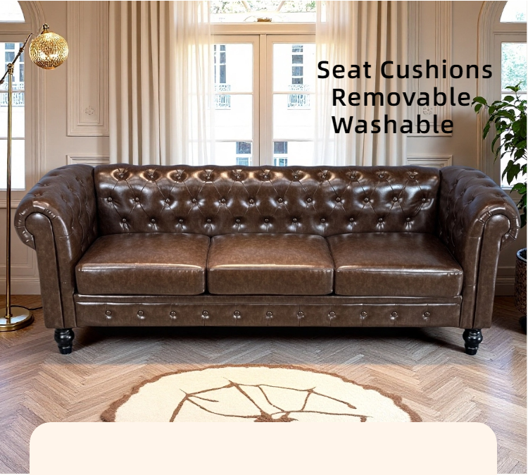 Elegant Tufted Sofa