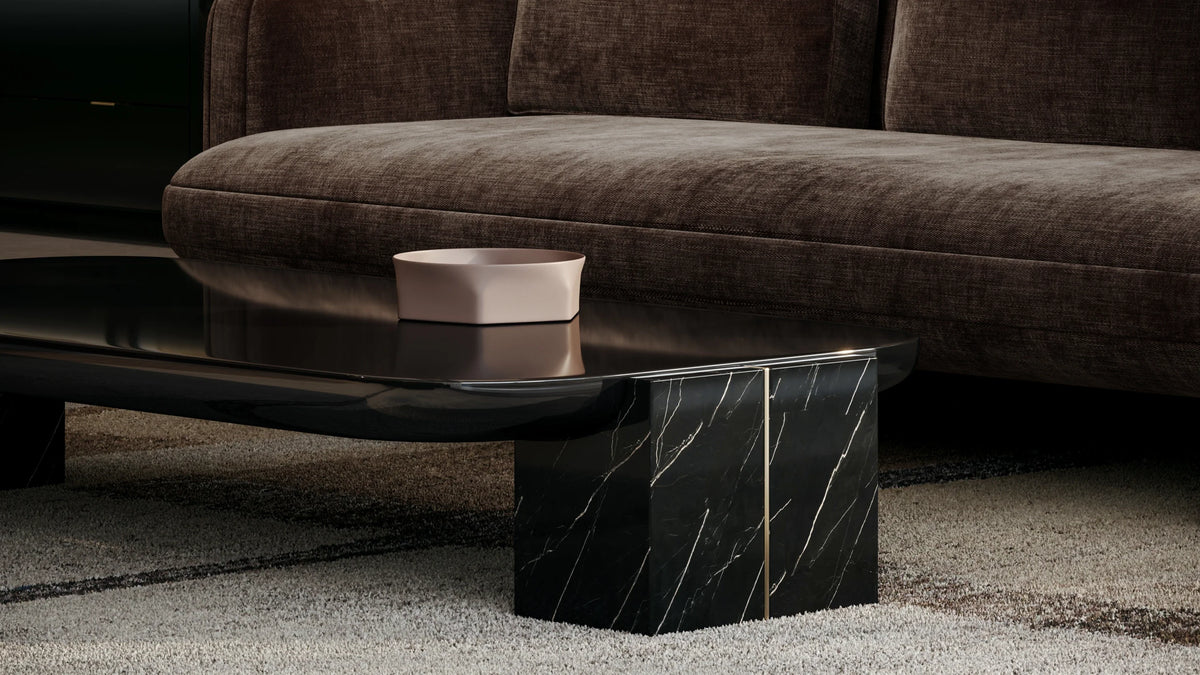 Overlap Rectangle Cocktail Table