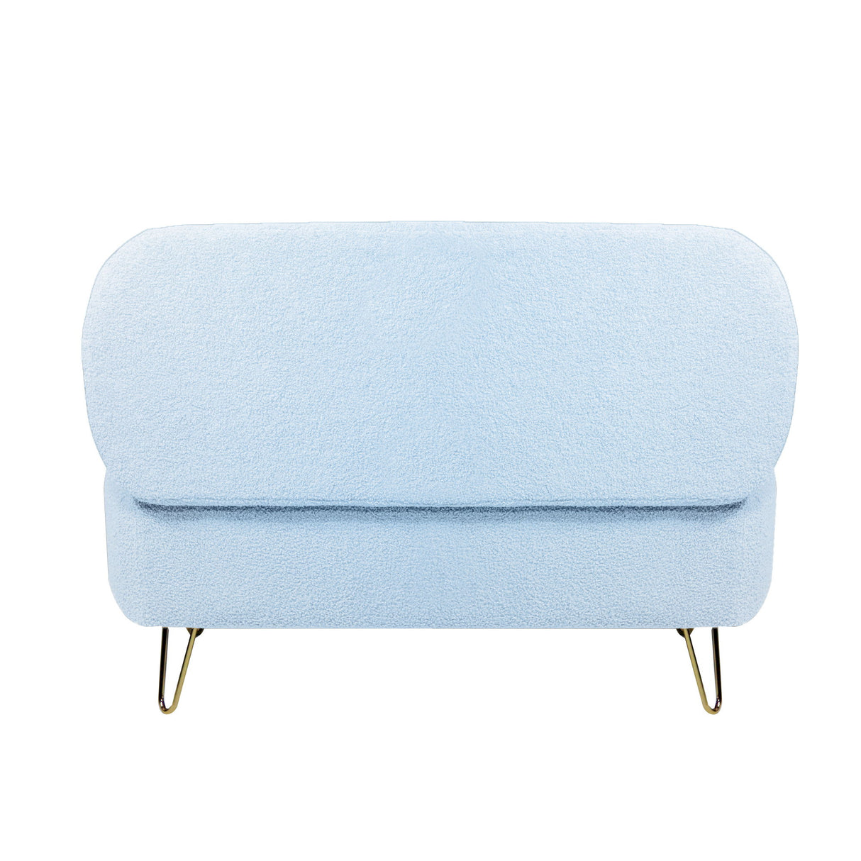 Storage Ottoman Bench For End Of Bed Legs, Modern Camel Faux Fur Entryway Bench Upholstered Padded With Storage For Living Room Bedroom