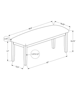Bench, Rectangular, Hallway, Upholstered, Transitional - Best Buy Furniture