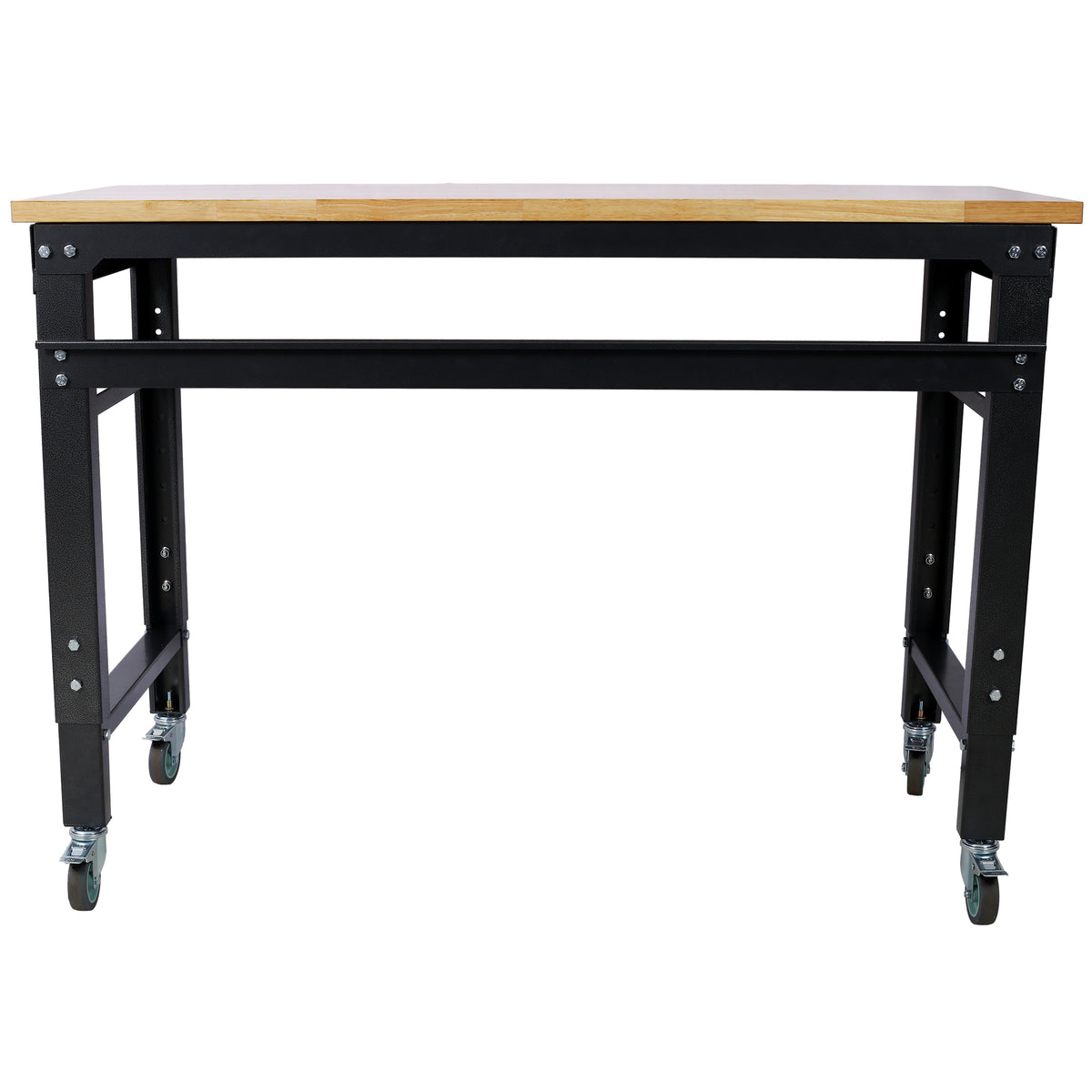 48" Wide Rolling Workbench - Adjustable Height for Workshop