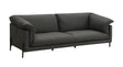 Tadi - Top Grain Leather Sofa - Black - Best Buy Furniture