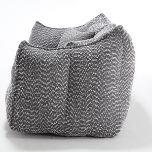 Comfortable Dual Beanbag Chair With High Resilience Foam Core For 2 People