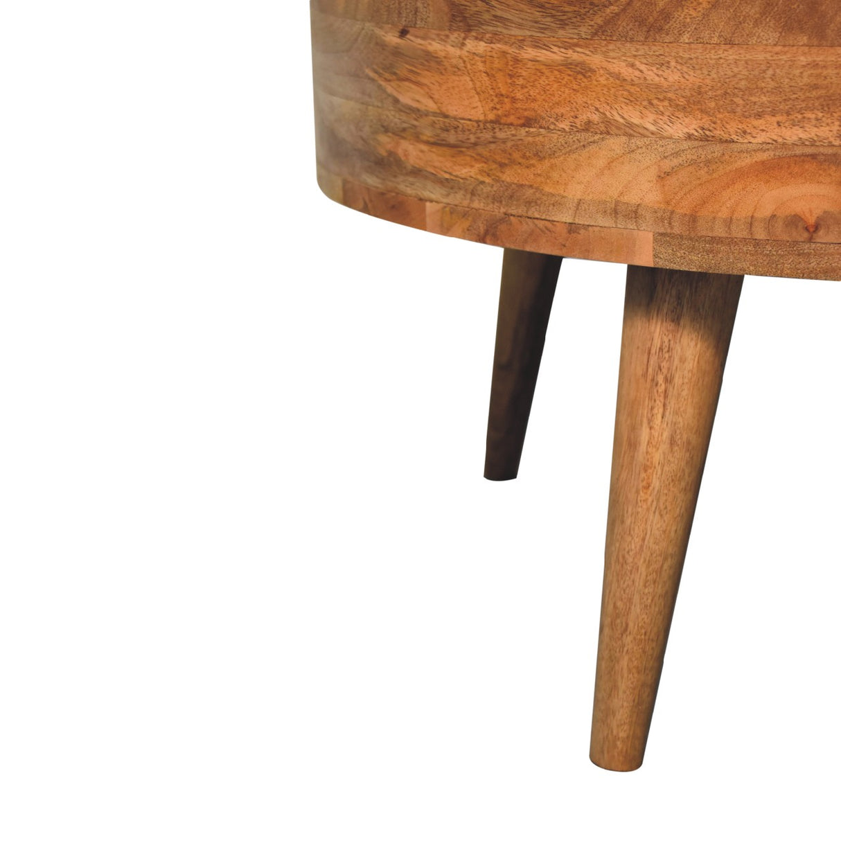 Solid Wood Odyssey Coffee Table, 2-Drawers, Oak-ish