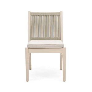 Cordoba - Dining Chair (Set of 2) Comfortable Armless Chairs - Beige